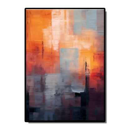 Mark Roscoe's abstract art style, colorful art canvas posters, canvas murals, home decoration images frameless