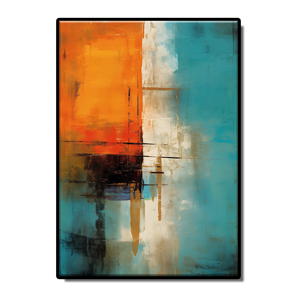 Mark Roscoe's abstract art style, colorful art canvas posters, canvas murals, home decoration images frameless