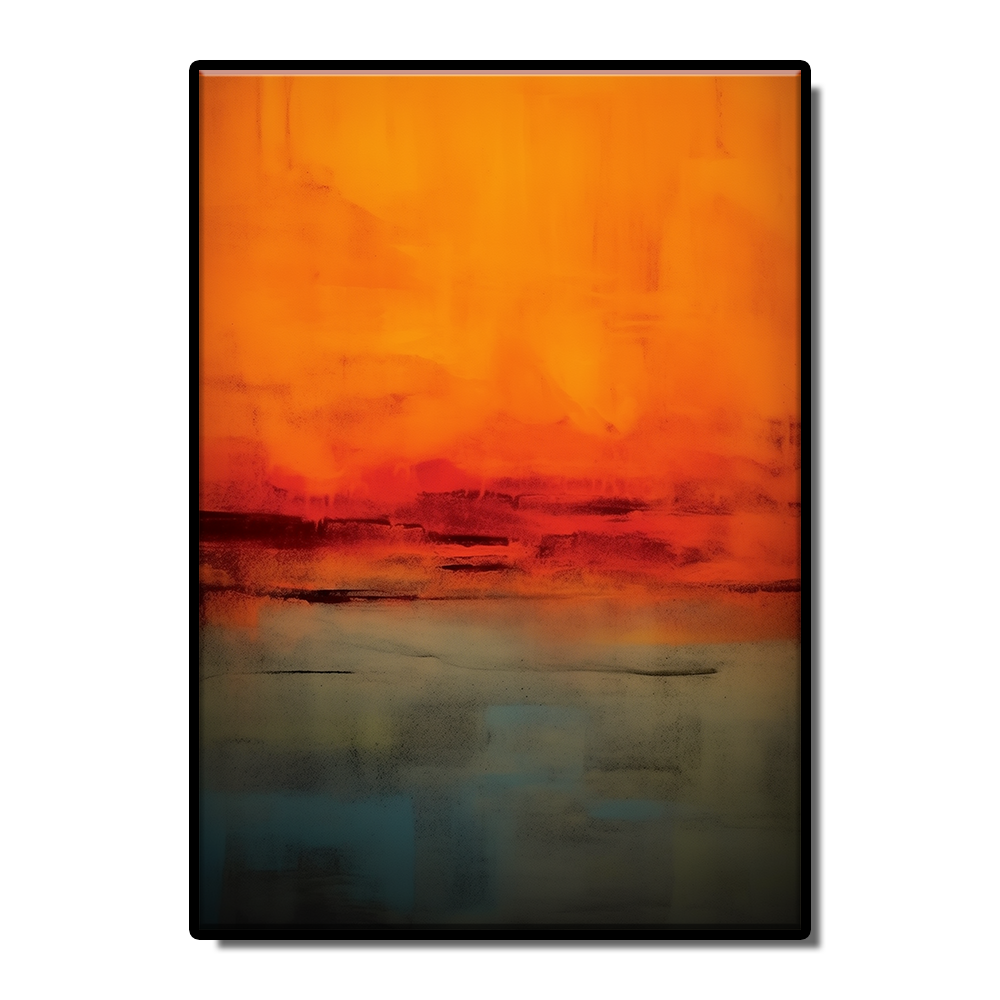 Mark Roscoe's abstract art style, colorful art canvas posters, canvas murals, home decoration images frameless