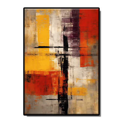 Mark Roscoe's abstract art style, colorful art canvas posters, canvas murals, home decoration images frameless