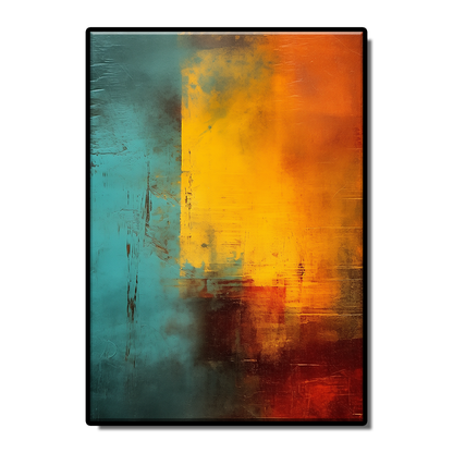 Mark Roscoe's abstract art style, colorful art canvas posters, canvas murals, home decoration images frameless