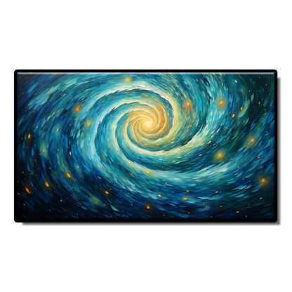 A tribute to Van Gogh's starry canvas,Homage to the master Van Gogh Starry Night canvas painting oil painting art abstract wall art living room decoration Home decor