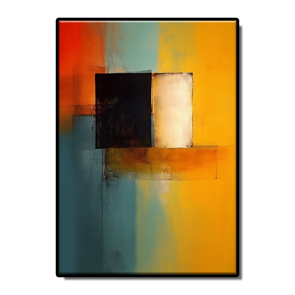 Mark Roscoe's abstract art style, colorful art canvas posters, canvas murals, home decoration images frameless