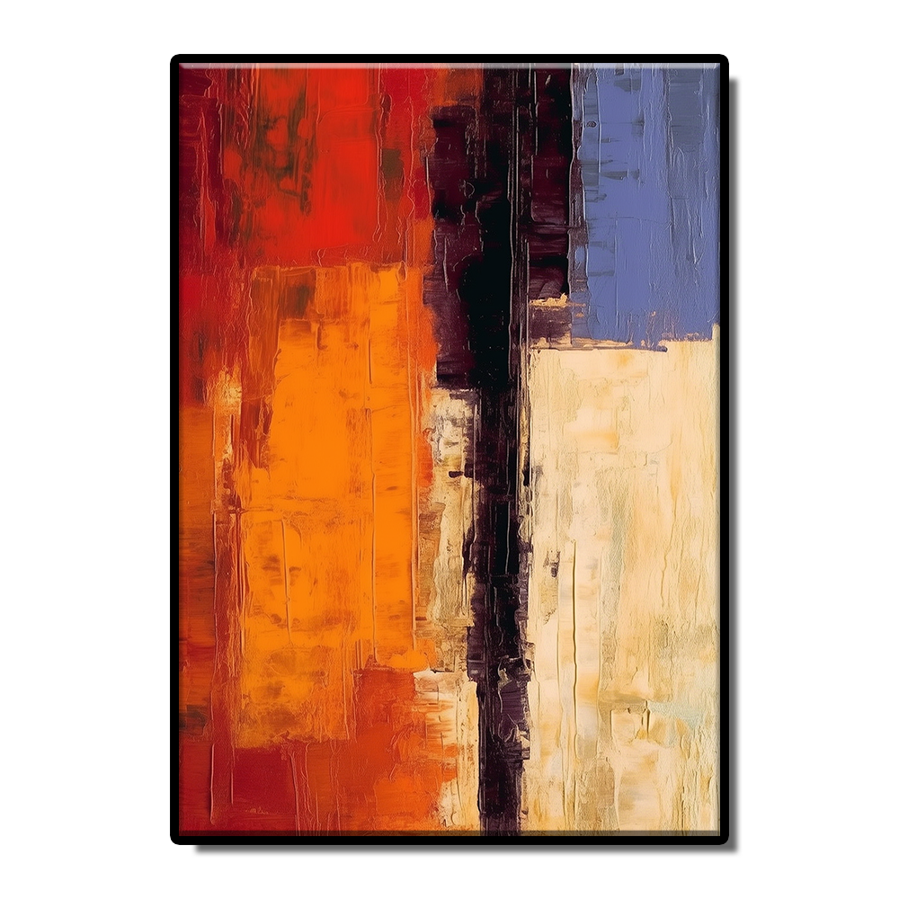 Mark Roscoe's abstract art style, colorful art canvas posters, canvas murals, home decoration images frameless