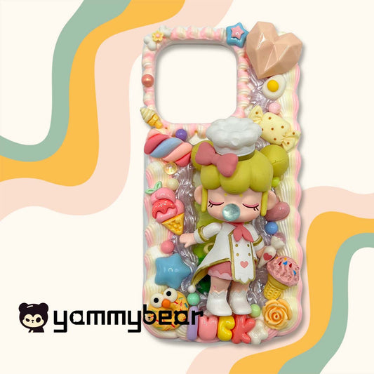 (Nanci) Decoden Phone case,Personalized Cream Glue Phone Case