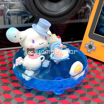 Blue dog,Kawaii Phone Holder,Customized mobile phone holders and desktop storage decorations