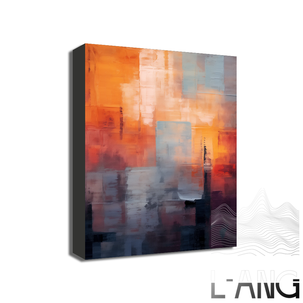 Mark Roscoe's abstract art style, colorful art canvas posters, canvas murals, home decoration images frameless