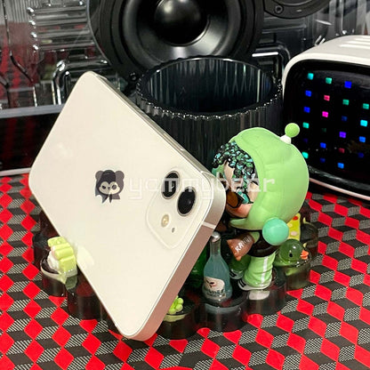 Dark green,Kawaii Phone Holder,Customized mobile phone holders and desktop storage decorations